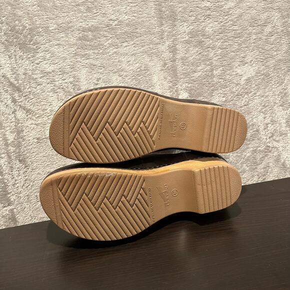 Dansko Becka Clog Bootie Size 40 US 9.5‎ - 10 Brown - Picture 5 of 9